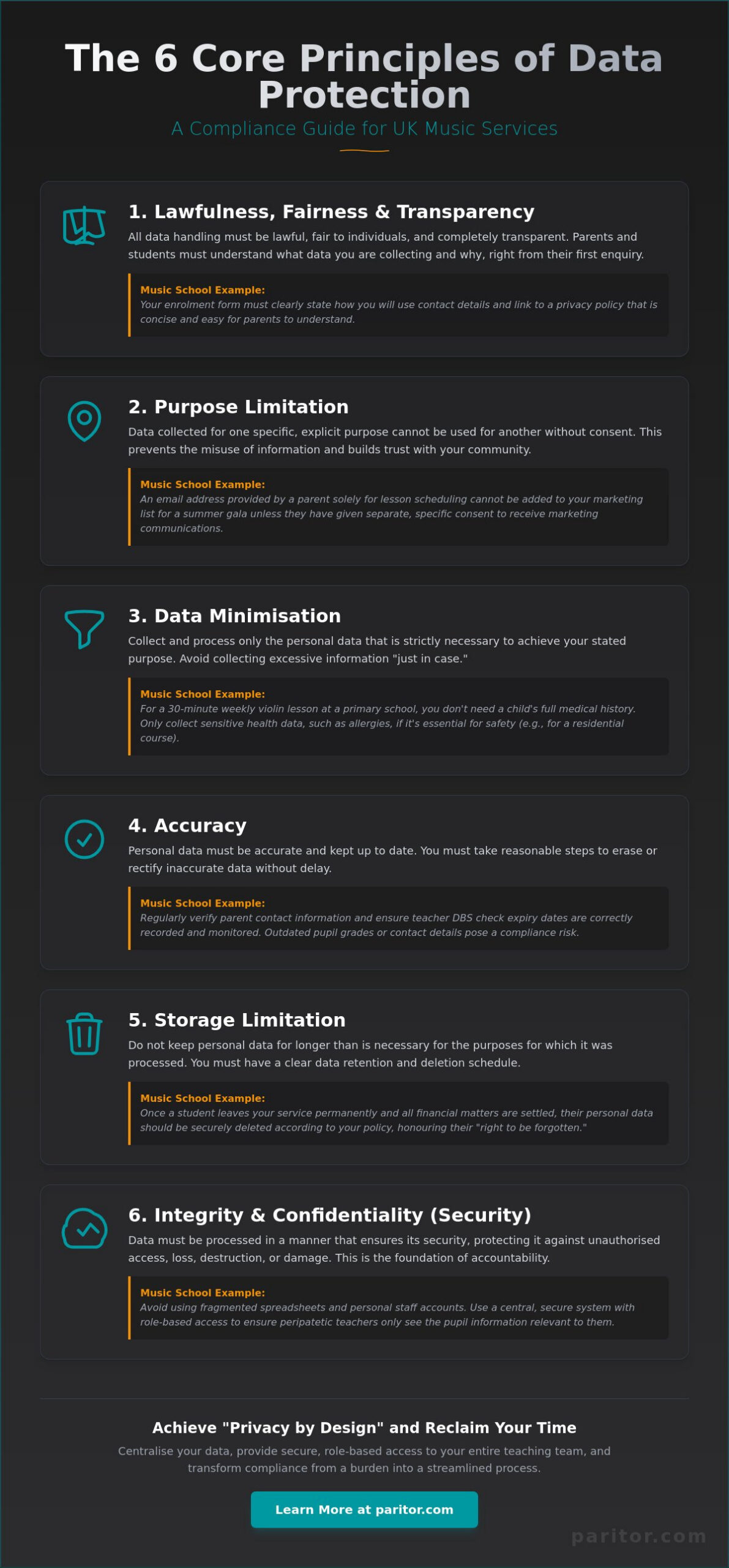 GDPR Compliance for Music Schools UK: The 2026 Management Framework