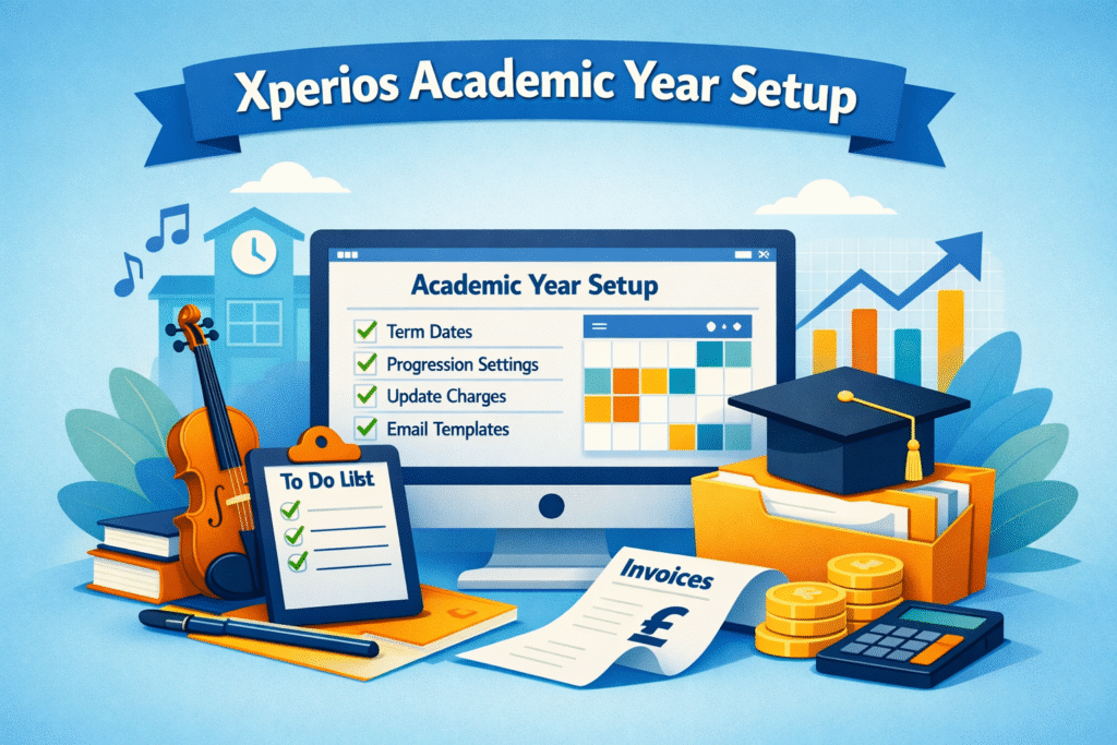 Xperios Academic Year Setup