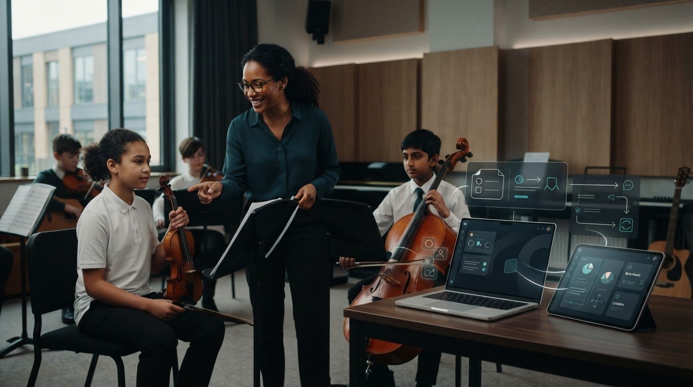 Balancing Teacher Workload: Software for Music Services